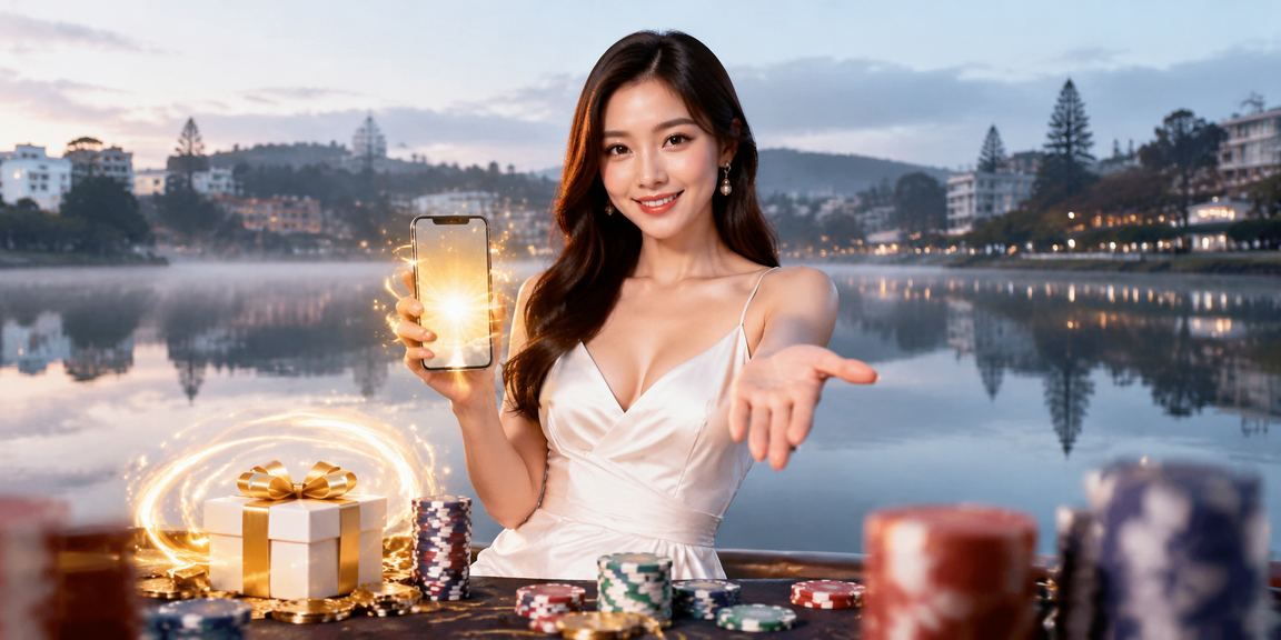 Đám đông cổ vũ tại một casino Việt Nam trong mùa jackpot